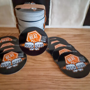 Beer Geeks Beat ALS Sticker (10 stuks)
